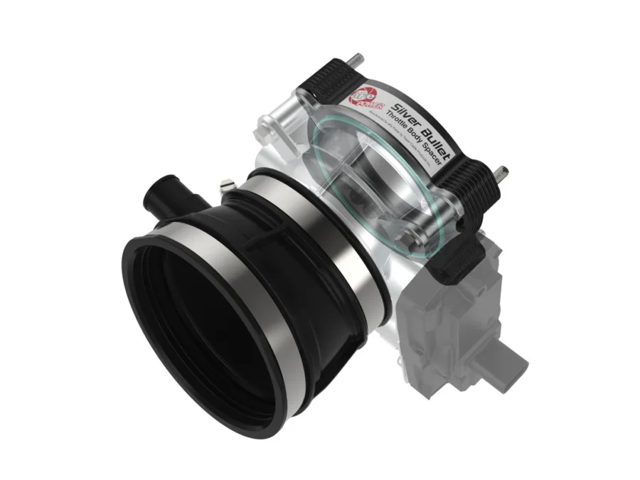 Dystans Przepustnicy aFe Silver Bullet Black | Chevrolet Corvette C8 | 6.2 | 2020-2024