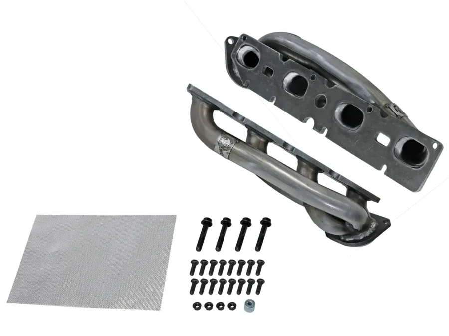 ZESTAW kolektory wydechowe sportowe aFe Twisted Steel 409 Stainless Steel Short Tube Header | RAM 1500 CLASIC (DS) 5.7L HEMI | 2009-2024