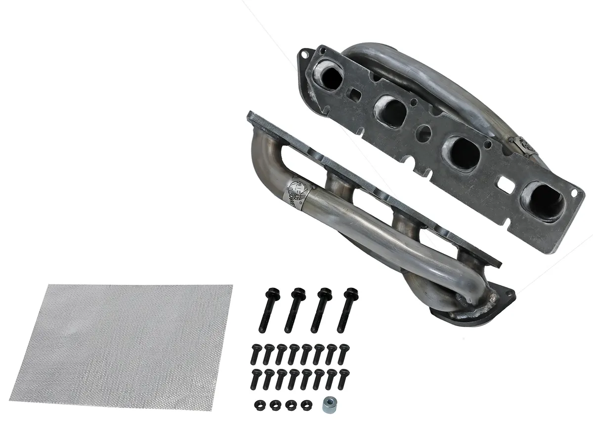 ZESTAW kolektory wydechowe sportowe aFe Twisted Steel 409 Stainless Steel Short Tube Header | RAM 1500 CLASIC (DS) 5.7L HEMI | 2009-2024
