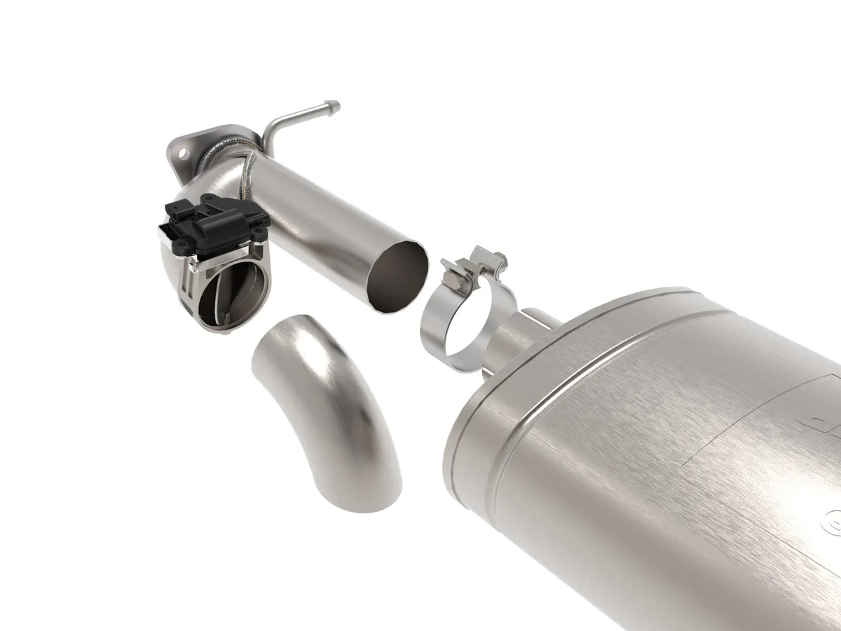 AKTYWNY układ wydechowy Gemini XV 3 IN 304 Stainless Steel Cat-Back Exhaust System w/ Cut-Out Black | RAM 1500 (DT) 5.7L HEMI | 2019-2025