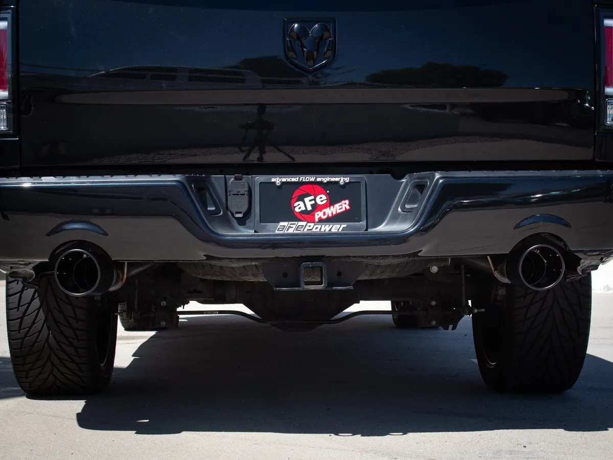 Aktywny sportowy układ wydechowy Gemini XV 3 IN 304 Stainless Steel Cat-Back Exhaust System w/ Cut-Out Black | RAM 1500 CLASIC (DS) 5.7L HEMI | 2009-2024 - obrazek 7