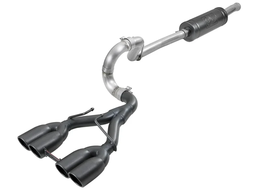 Układ wydechowy Rebel Series 2-1/2 IN 304 Stainless Steel Cat-Back Exhaust System | Jeep Wrangler JL 3.6 V6 | 2018-2025