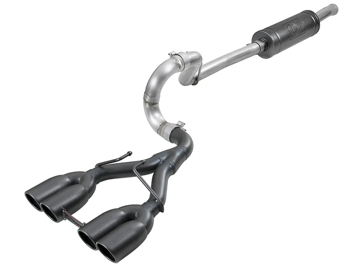 Układ wydechowy Rebel Series 2-1/2 IN 304 Stainless Steel Cat-Back Exhaust System | Jeep Wrangler JL 3.6 V6 | 2018-2025