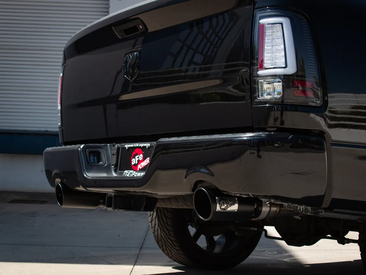 Aktywny sportowy układ wydechowy Gemini XV 3 IN 304 Stainless Steel Cat-Back Exhaust System w/ Cut-Out Black | RAM 1500 CLASIC (DS) 5.7L HEMI | 2009-2024 - obrazek 5
