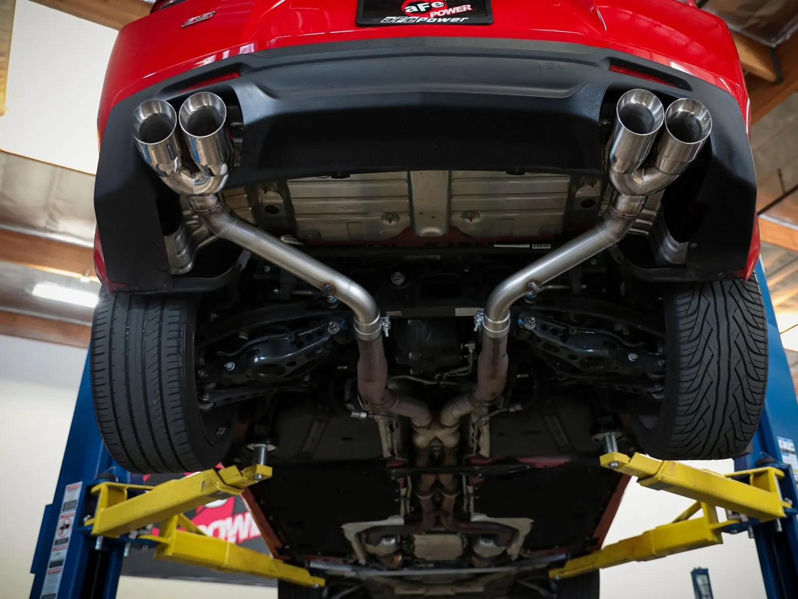 Układ Wydechowy MACH Force-Xp 3 IN 409 Stainless Steel Axle-Back Exhaust System w/o Muffler | Chevrolet Camaro SS | 6.2 | 2016-2024 - obrazek 5