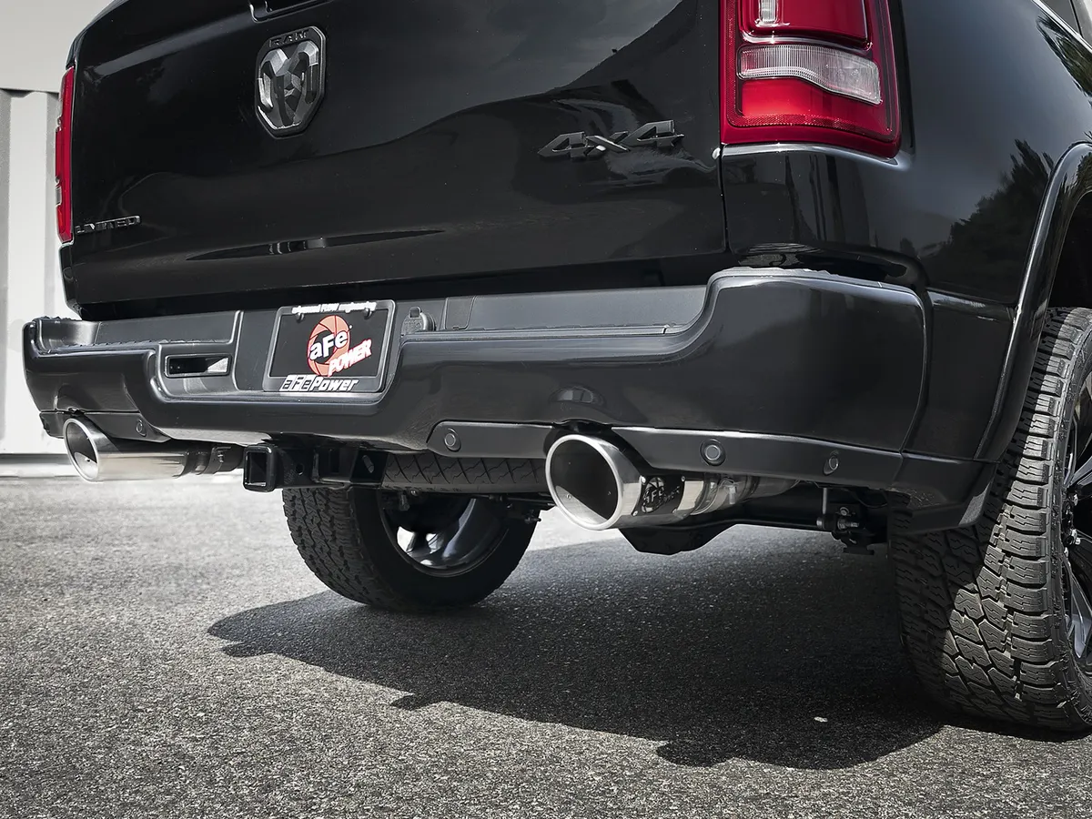 POLEROWANE końcówki wydechu zestaw MACH Force-Xp 5 IN Stainless Steel Direct-Fit Exhaust Tip Set RAM 1500 DT 2019-2025 - obrazek 3