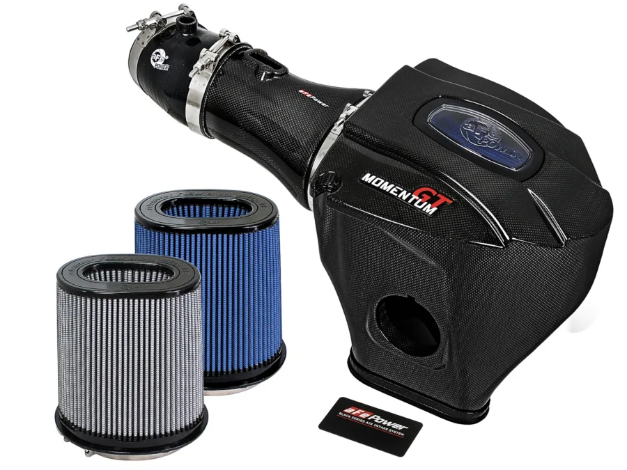 Układ dolotowy Black Series Momentum Carbon Fiber w/Dual Filter | Challenger | Charger | 2015-2016