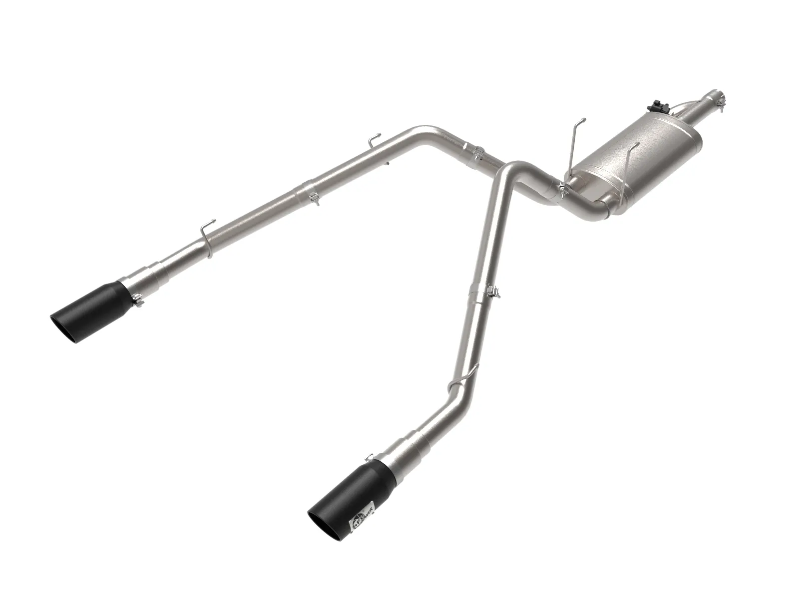 Aktywny sportowy układ wydechowy Gemini XV 3 IN 304 Stainless Steel Cat-Back Exhaust System w/ Cut-Out Black | RAM 1500 CLASIC (DS) 5.7L HEMI | 2009-2024 - obrazek 3