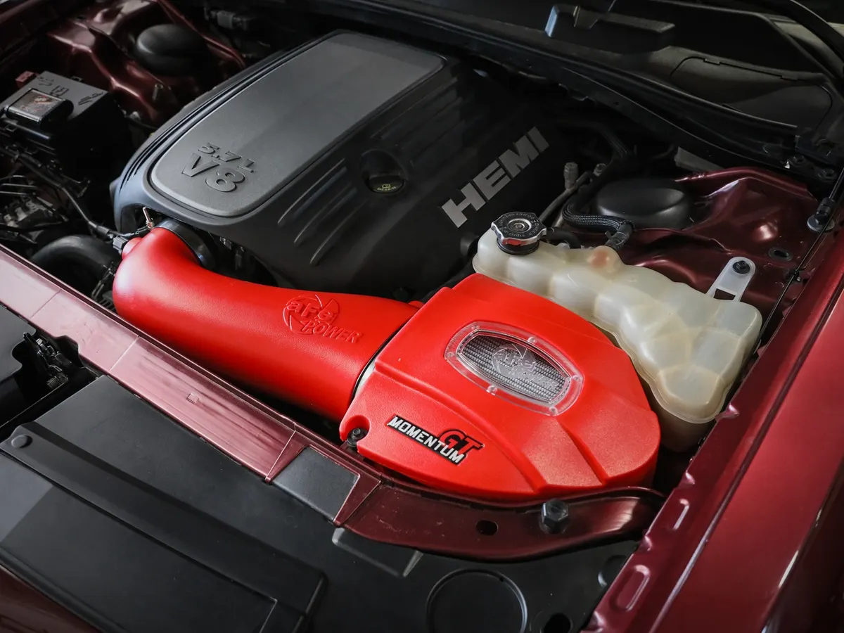 Układ dolotowy Momentum GT Red Edition /w PRO DRY S Filter | Charger | Challenger | Chrysler 300 | - obrazek 3