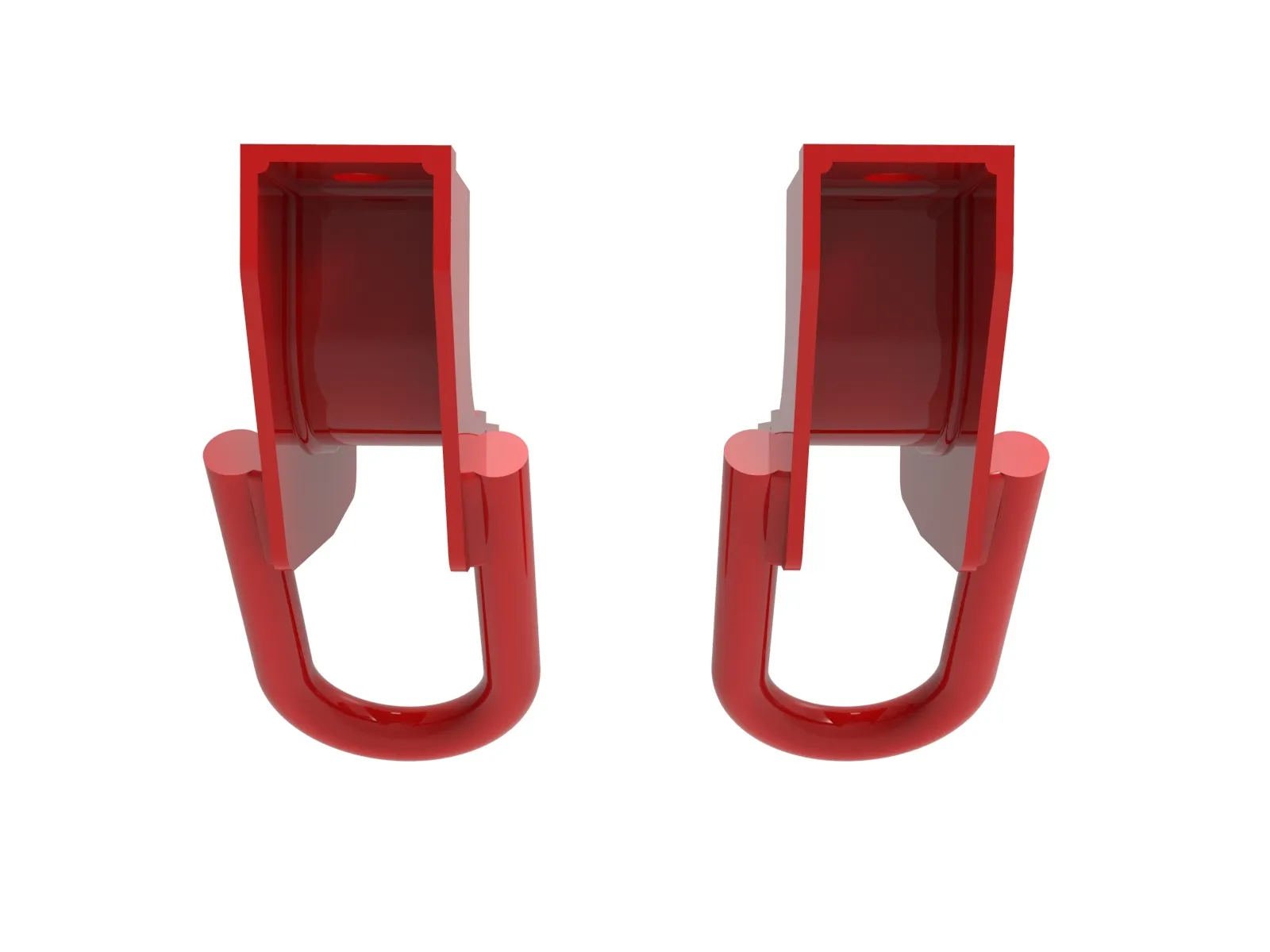 aFe POWER Front Tow Hook Red | Toyota Tundra | 3.4 | 2022-2025 - obrazek 4