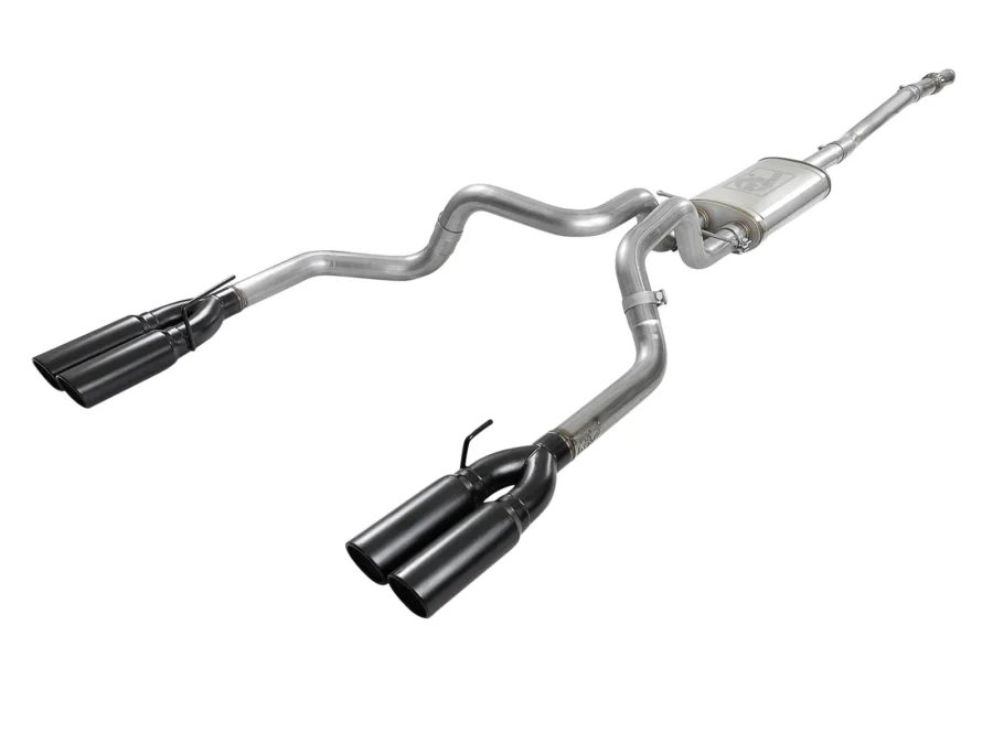 Układ Wydechowy Vulcan Series 3 IN to Dual 3 IN 304 Stainless Steel Cat-Back Exhaust System | Chevrolet Silverado | 5.3 | 2019-2024