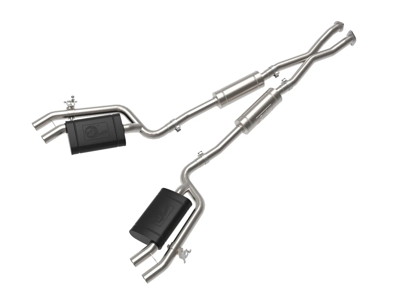 Układ Wydechowy Gemini XV 2-1/2 IN 304 Stainless Steel Cat-Back Exhaust System w/ Cut-Out | KIA Stinger | 3.3 | 2018-2021