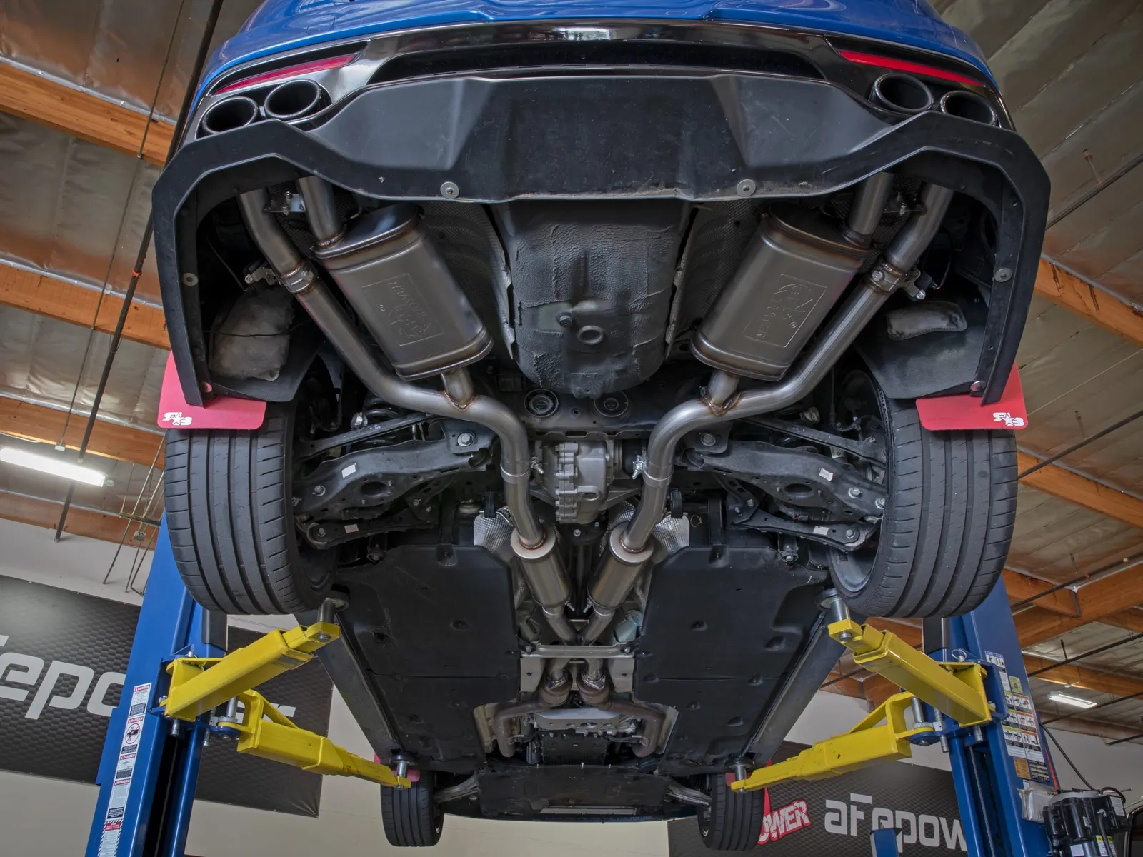 Układ Wydechowy Gemini XV 2-1/2 IN 304 Stainless Steel Cat-Back Exhaust System w/ Cut-Out | KIA Stinger | 3.3 | 2018-2021 - obrazek 6
