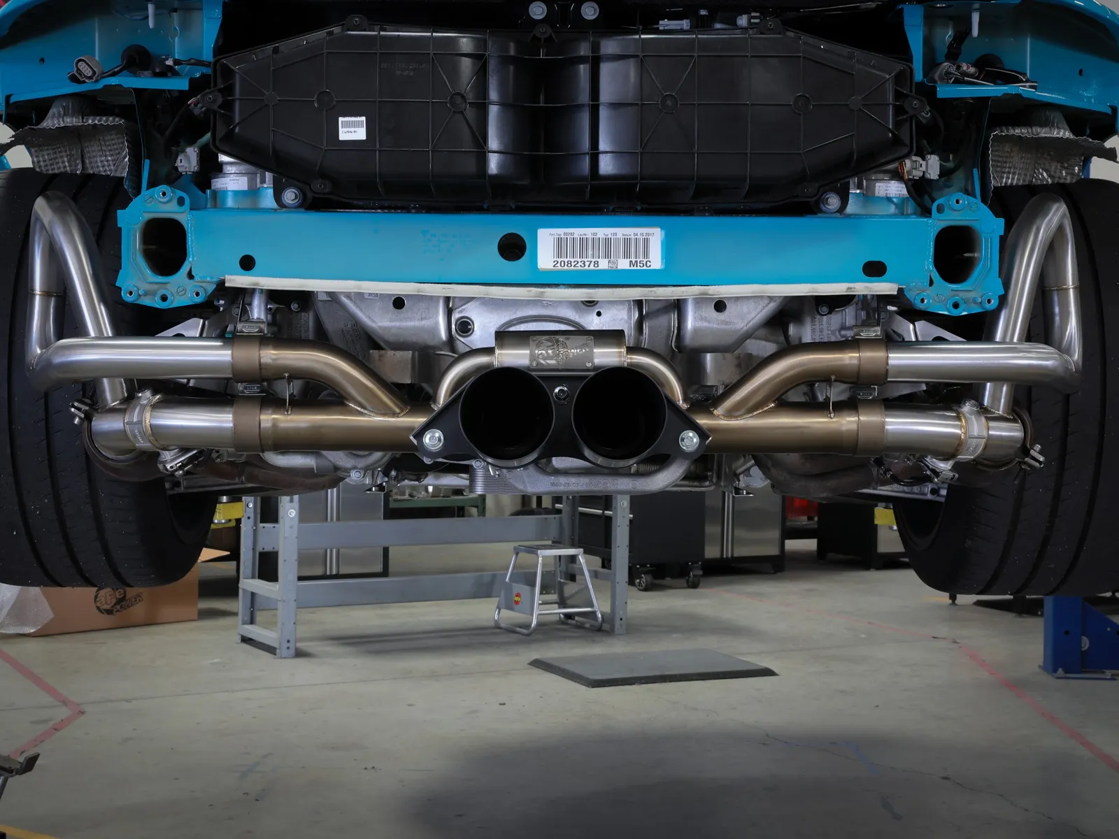 Układ wydechowy MACH Force-Xp 2-1/2 IN to 2 IN 304 Stainless Steel Cat-Back Exhaust System | Porsche 991 Carrera | 3.8 | 4.0 | 2014-2019 - obrazek 4