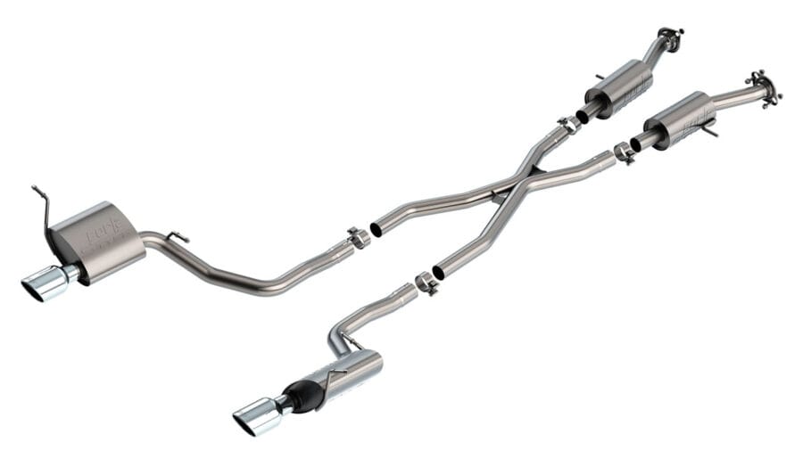 Układ wydechowy Borla S-Type Cat-Back | Chrome Tips | Grand Cherokee | 3.6L V6 |