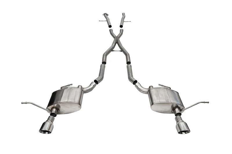 Układ wydechowy CorsaPerformance Cat-Back Dual (Polished) | Grand Cherokee | 5.7 |