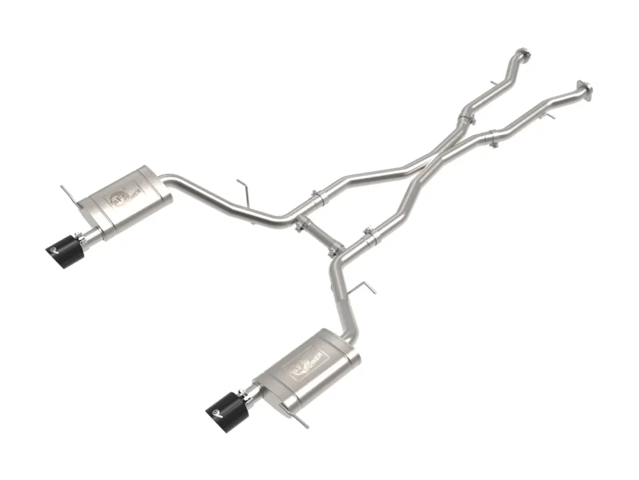 Układ wydechowy aFePower MACH Force-Xp Stainless Steel Cat-Back | Black Tip | Durango |