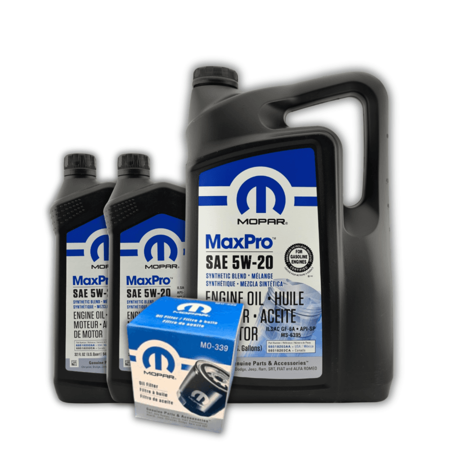 Zestaw do wymiany oleju MOPAR | 5W-20 | 5.7 V8 | MO-339 |