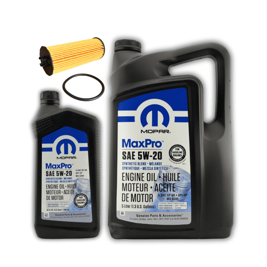 Zestaw do wymiany oleju MOPAR | 5W-20 | 3.6 V6 | MO-744 |