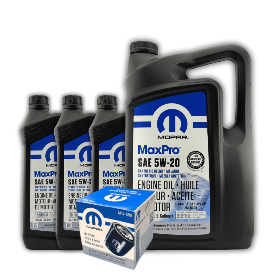 Zestaw do wymiany oleju MOPAR | 5W-20 | 5.7 V8 | MO-899 |