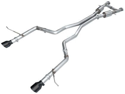 Układ wydechowy AWE Cat-Back | Track Edition | Black Diamond Tips | Durango |