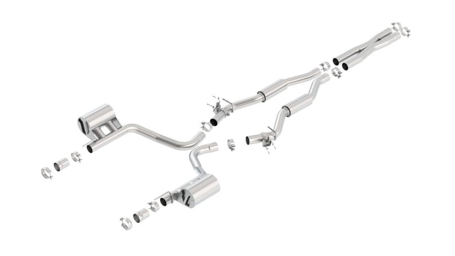 Układ wydechowy Borla Cat-Back S-Type (140640) Dodge Challenger SRT 392 / Scat Pack 6.4L V8