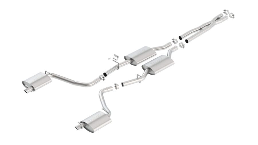 Układ wydechowy Borla Cat-Back S-Type (140685) Dodge Charger / Chrysler 300 3.6L V6