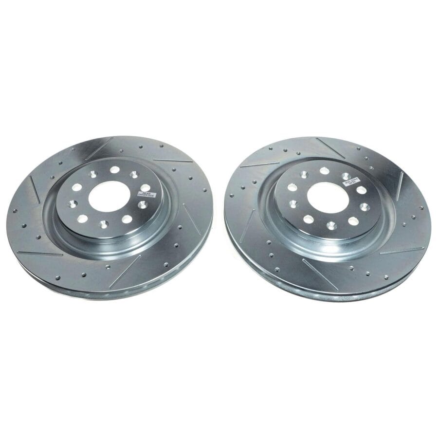 Tylna tarcza hamulcowa PowerStop Evolution Drilled & Slotted | 339mm | JL9