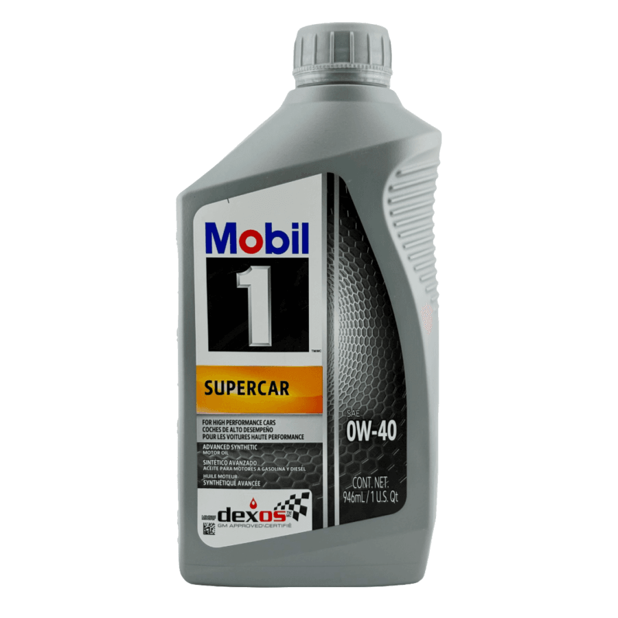 Olej Mobil 1 Supercar 0W40 (GM 19432866) | dexosR | 0,946L
