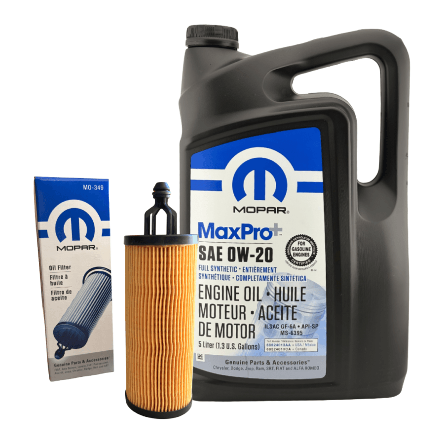 Zestaw do wymiany oleju MOPAR | 0W-20 | 3.6 V6 | MO-349 |