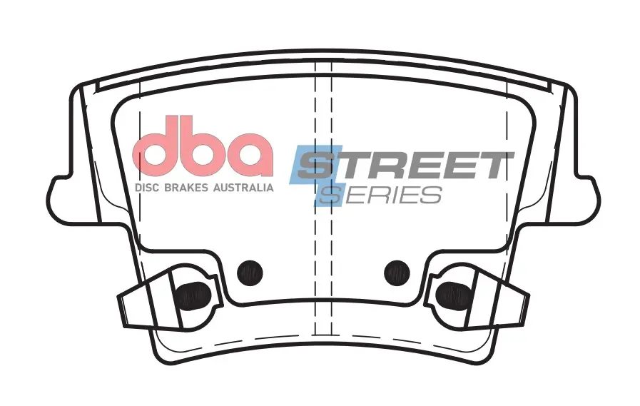 Tylne klocki hamulcowe DBA Street-Series | DB2062SS | - obrazek 2