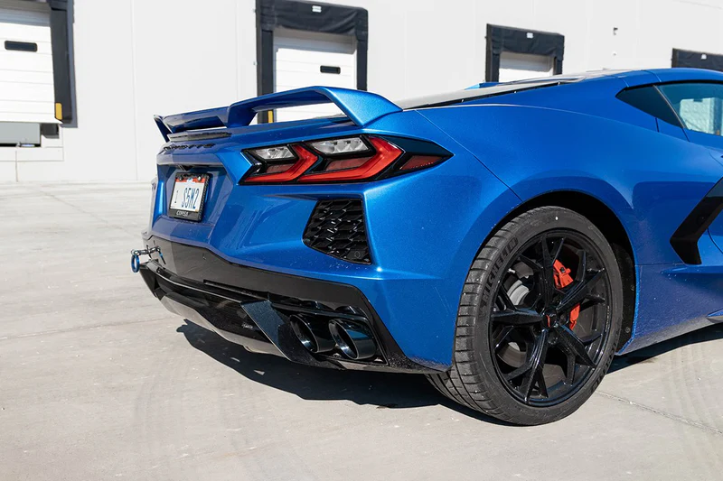 Układ wydechowy CORSA Cat-Back ze zintegrowanymi zaworami NPP / AFM (21100BLK) Chevrolet Corvette C8 6.2L V8 - obrazek 2