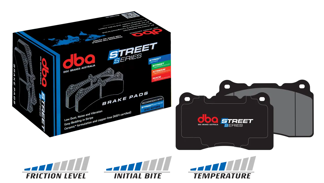 Tylne klocki hamulcowe DBA Street-Series | DB2062SS |