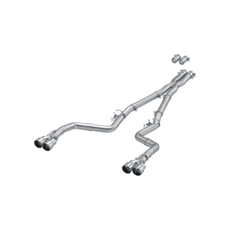 Układ wydechowy MBRP Armor Lite Cat-Back Race (S7114AL) Dodge Challenger 5.7L / 6.4L / 6.2L – Quad Tips