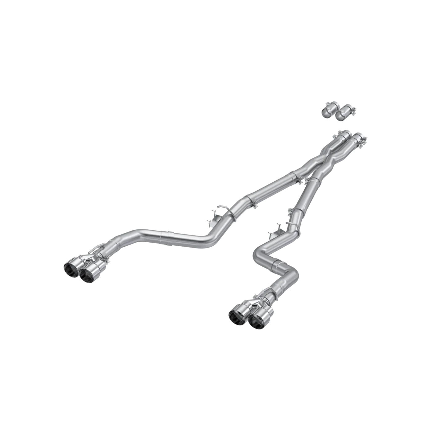 Układ wydechowy MBRP Armor Lite Cat-Back Race (S7114AL) Dodge Challenger 5.7L / 6.4L / 6.2L – Quad Tips