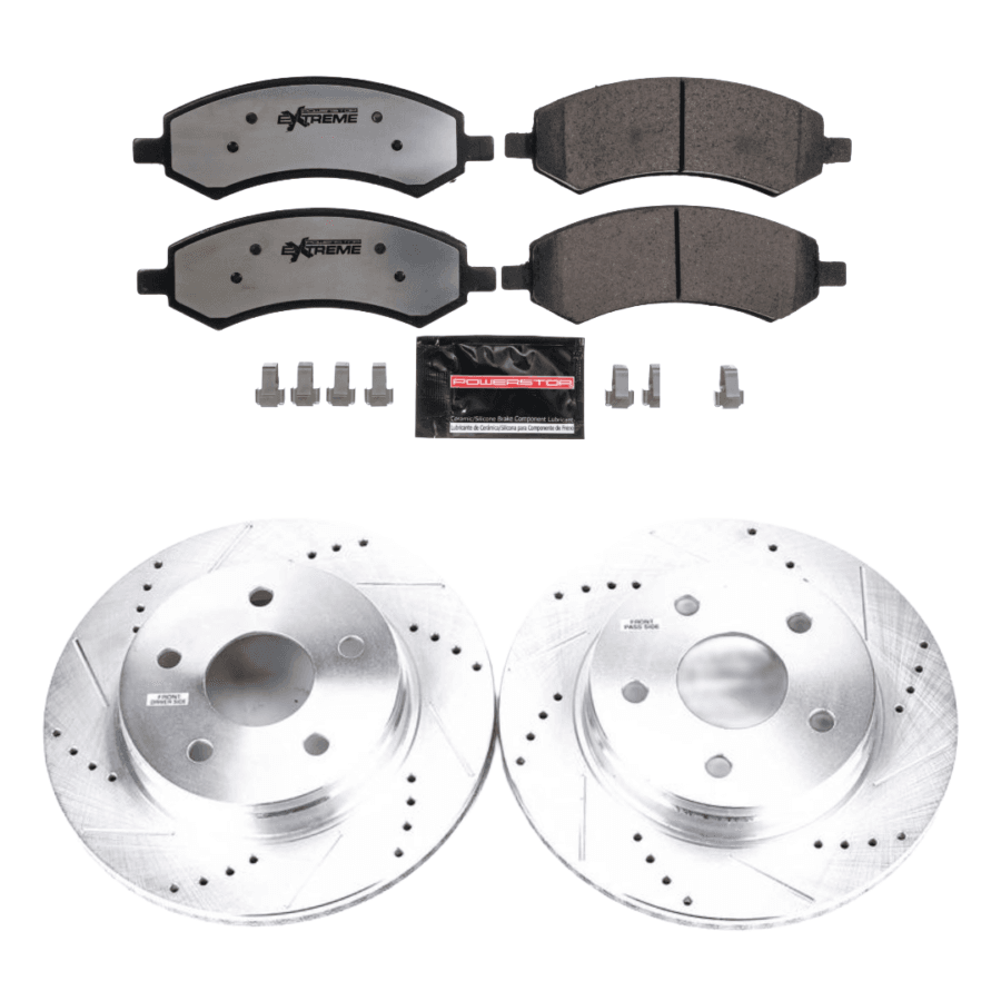 Przedni zestaw tarcze+klocki | POWERSTOP Z36 | 336mm [BRT]