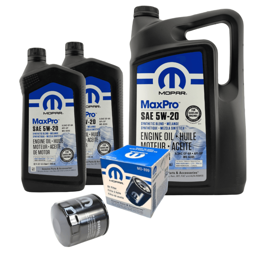 Zestaw do wymiany oleju MOPAR | 5W-20 | 5.7 V8 | MO-899 |
