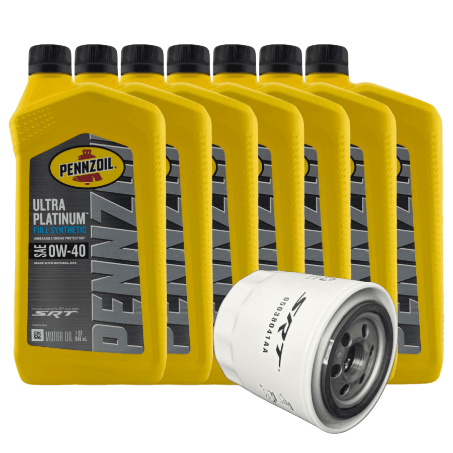 Zestaw do wymiany oleju Pennzoil/MOPAR | 0W-40 | 6,62L + filtr SRT MO-041 |