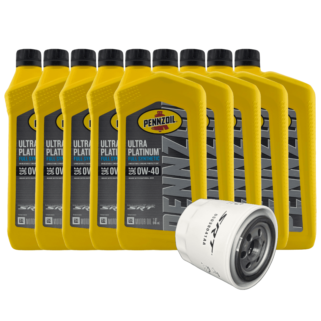 Zestaw do wymiany oleju Pennzoil/MOPAR | 0W-40 | 8,51L + filtr SRT MO-041 |