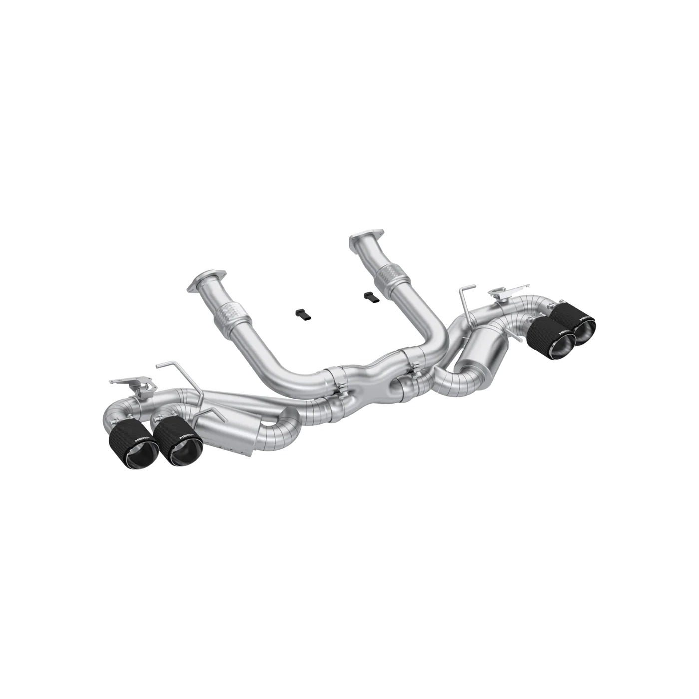 Układ wydechowy MBRP Armor Pro Cat-Back (S70413CF) ze zintegrowanymi zaworami – Quad 4.5" Carbon Fiber Tips